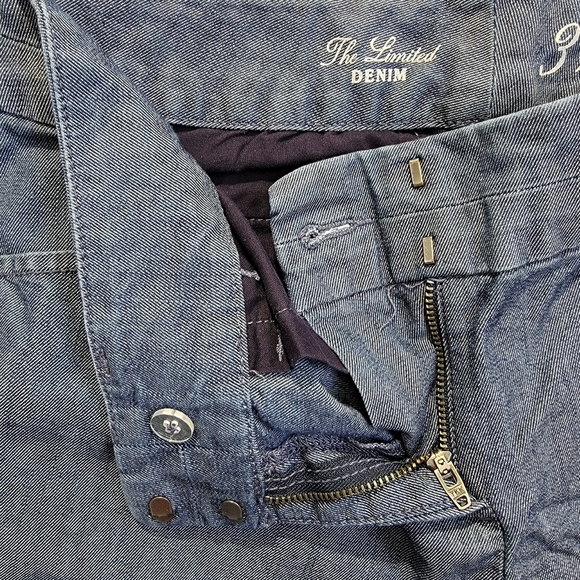 The Limited Denim 312 Flare Denim Jeans Mid Rise Pockets Med Wash Size 10 - Picture 3 of 12